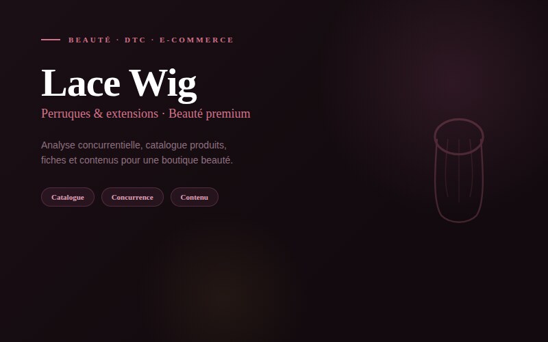 Lace Wig — perruques beauté